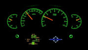 Dakota Digital Competition HDX Analog Universal Gauge kit HDX-2100