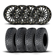 ITP SD Single 15" Matte Black Wheels And Tenacity Tires [32x10R-15]
