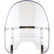 National Cycle Clear Beaded Heavy Duty Windshield, Clear With Mount Kit, Tapered Forks