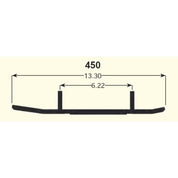 SPI WB-000-450 Spi Defender Hardweld Runners, Skidoo