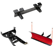 Denali Black UTV Snow Plow Kit For Kubota RTV500 4X4 2009-2014