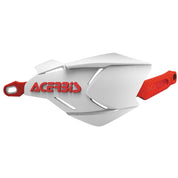 Acerbis White/Red X-Factory Handguards - 2634661030