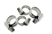 Motion Pro Stainless Steel Hose Clamps 1/4"-5/8" Pack Of 10 12-0022