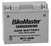 BikeMaster AGM 12V Platinum Battery For Ducati Streetfighter 848 2008-2013 Grey
