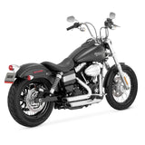 Vance & Hines 17227 Shortshots Staggered Exhaust System Chrome