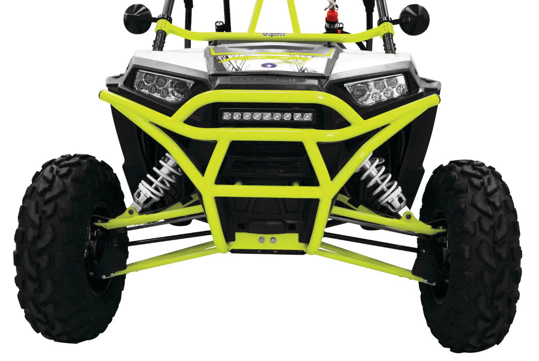 DragonFire Racing RacePace Front Bumper for RZR XP 1000 and RZR 900 Models - Lime Squeeze - 01-1125