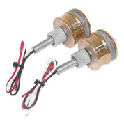 Letric Lighting Grip Indicator Lights Brass/White/Amber
