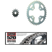 520H Heavy-Duty Chain, Front & Rear Steel Sprocket Kit for HONDA ATC350X 1985