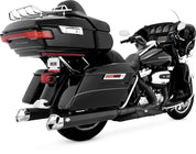 Vance And Hines Monster V Slip On Exhaust 5.5in Black With Fuelpak FP4