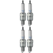 Set 4 NGK Standard Spark Plugs for Kawasaki EX250-R 2006-1986 Engine 250cc
