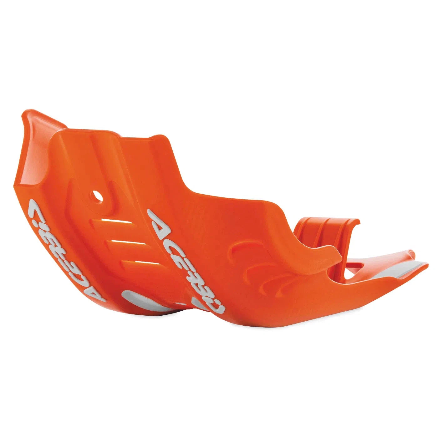 Acerbis 16 Orange/White Offroad Skid Plate - 2449425226