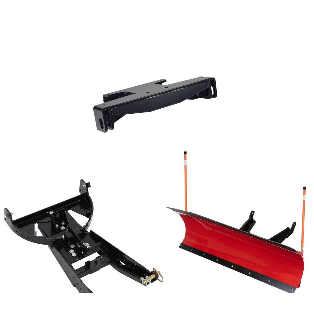 Denali Black UTV Snow Plow Kit For Arctic Cat Wildcat 1000 Sport 2012-2020