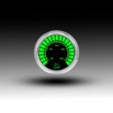 Intellitronix LED Analog Bargraph Voltmeter Gauge - Black Faceplate With Black Bezel