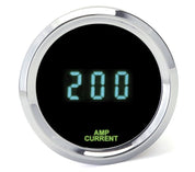 Dakota Digital Amplifier Current Gauge Round 0-250 Amp Teal Display ODYR-20-5