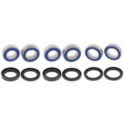 Complete Bearing Kit for Front and Rear Wheels fit Honda FL400 89-90