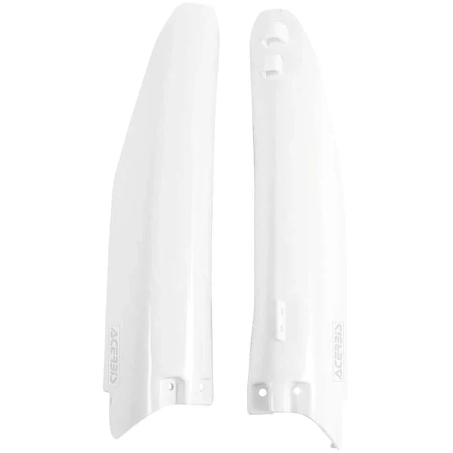 Acerbis White Fork Covers for Suzuki - 2115020002