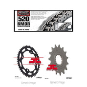 520 BMOR Sealed Chain, Front & Rear Sprocket Kit for YAMAHA YFZ450X 2010-2011