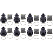 Complete Front & Rear Inner & Outer CV Boot Repair Kit Polaris RZR 4 900 15-16