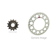 Front Steel & Rear Aluminum Sprocket Kit for Street KAWASAKI Ninja 650 2005-2016