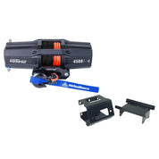 Viper V2 ATV Winch Kit 3500 lb Standard Spool With 40 Feet Black Synthetic Rope With Mount For Polaris Sportsman Models 2010-2014