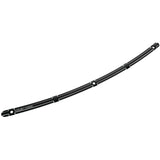 Harley FLHX Street Glide 2006-2013Beveled Windshield Trim Black by Arlen Ness