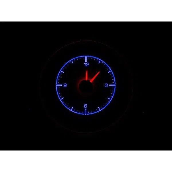 Dakota 69 70 Ford Mustang Analog Clock Gauge for HDX Black HLC-69F-MUS-K