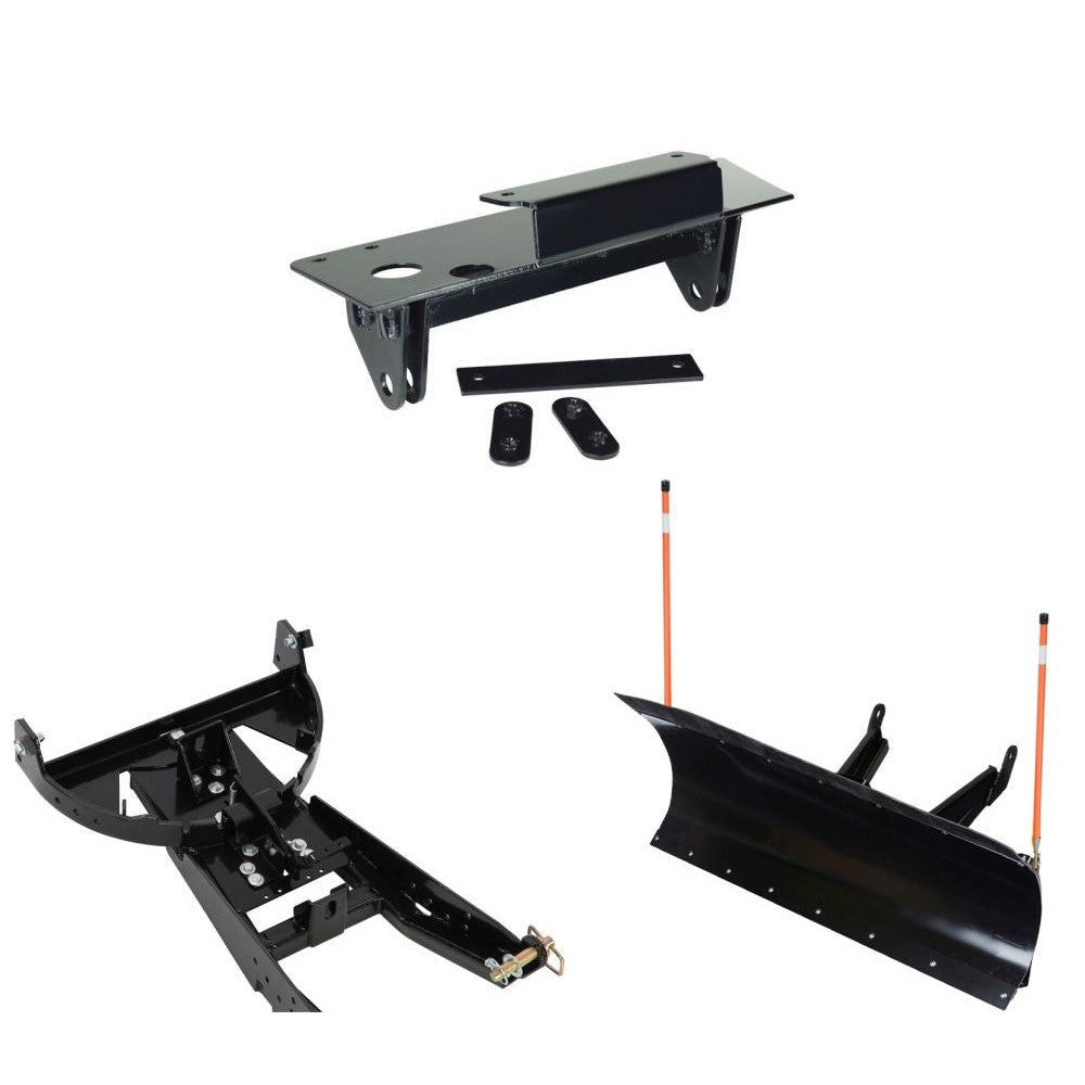 Denali Black UTV Snow Plow Kit For Kawasaki Teryx 750 2014-2021