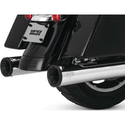 Vance And Hines Eliminator 400 Slip On Exhaust 4in Chrome Black With Fuelpak FP4