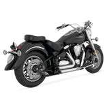 Vance & Hines 18517 Shortshots Staggered for Metric; Chrome
