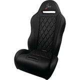 DragonFire Racing Highback Diamond Series RT Seats for Maverick X3 & YXZ models - Black - Pair - 15-0065