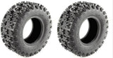 Pair 2 Carlisle Snow Hog 16x6.5-8 ATV Tire Set 16x6.5x8 ITP 16-6.5-8