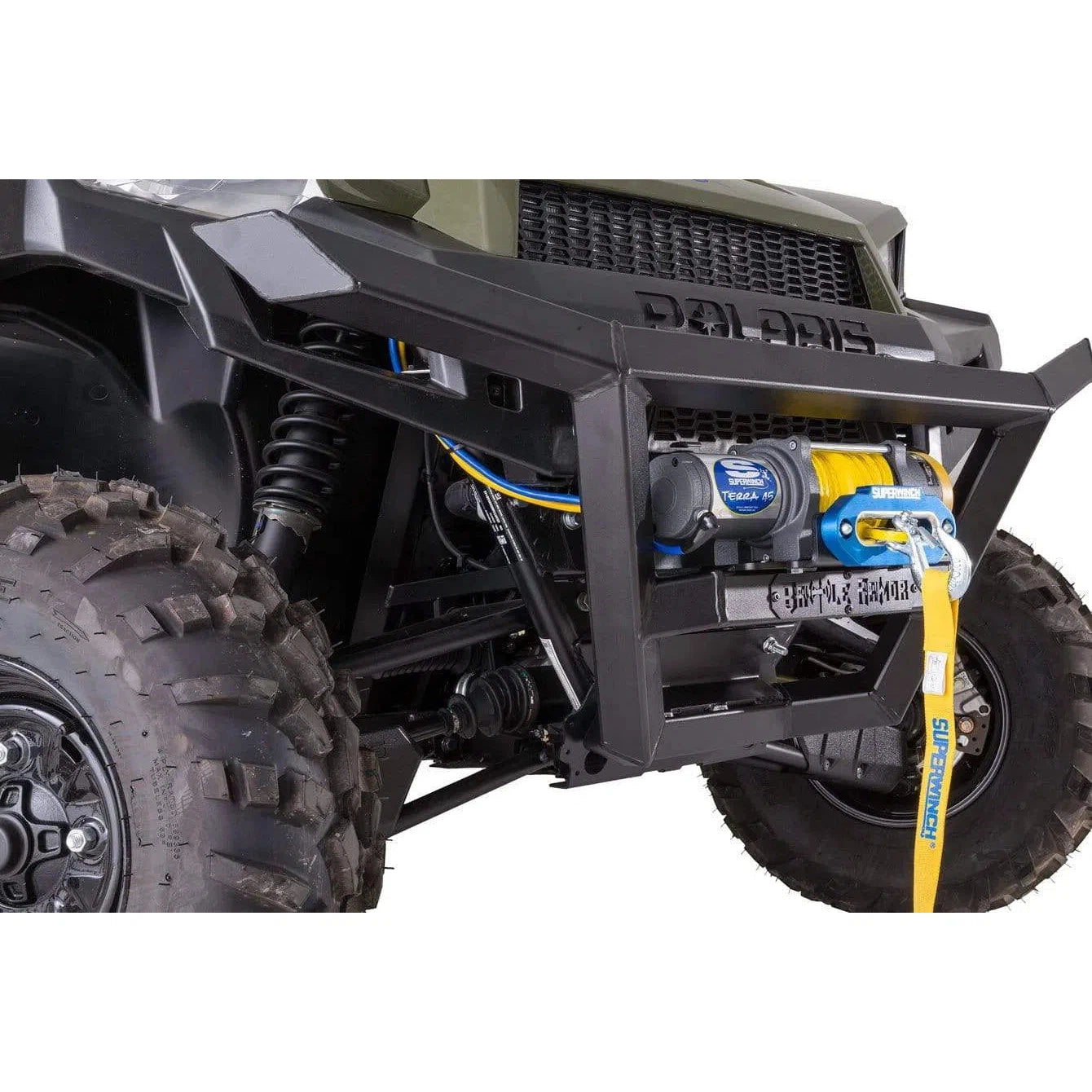 Battle Armor Designs Body Battle Armor Designs Gen 1 Front Bumper - 2013-19 Full Size Polaris Ranger with Pro-Fit Cage