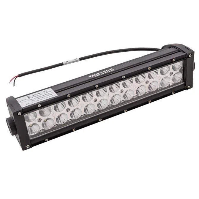 Battle Armor Designs Electrical & Lighting Battle Armor 12 Inch Double Row LED Light Bar with Side Mount