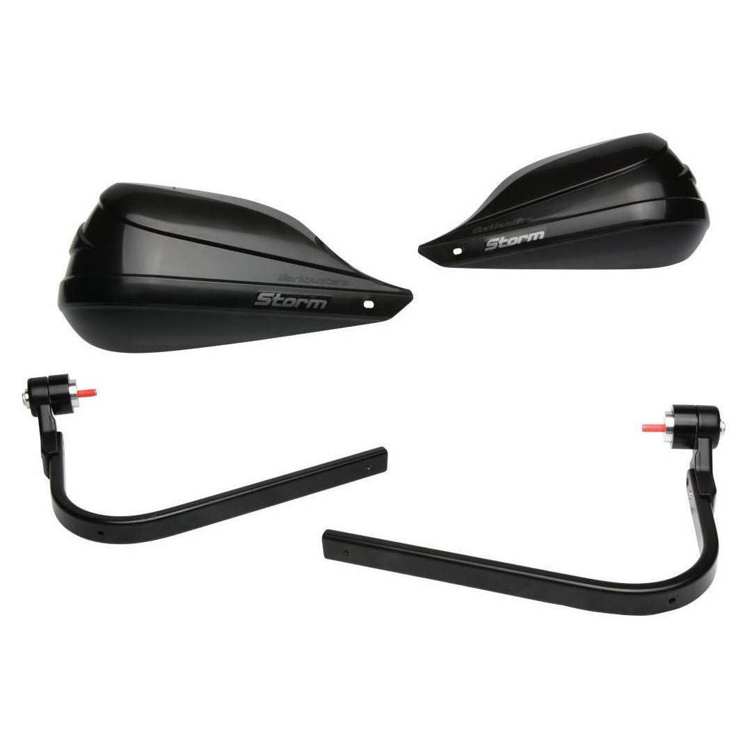 Barkbusters Storm Black / White logo STORM Handguard Kit BB-STM-001-00-BK