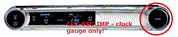 Dakota Digital 65 Chevy Impala Caprice Bel Air VFD Clock Gauge CLK-65C-IMP New