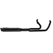 Two Brothers Racing 2-Into-1 Black Full System Comp-S with Ghost Pipe