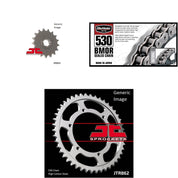 530 BMOR Chain Natural, Front & Rear Sprocket Kit for YAMAHA FJ600/C 1984-1985