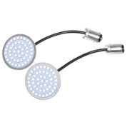 Letric Lighting Bullet Style Turn Signal Inserts White/Amber 1157