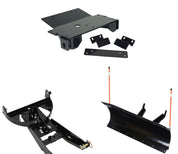 Denali Black UTV Snow Plow Kit For Can-Am Maverick 1000R 4x4 XRS 2013-2018