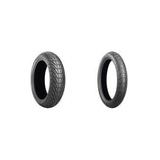 Bridgestone Front Rear 120/70-17 + 180/55-17 Battlax Adventurecross Scrambler AX41S Motorcycle Tire Set