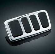KURYAKYN CHROME ISO EXTENDED BRAKE PEAL PAD FOR 1980-2017 HARLEY FL MODELS 4456