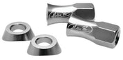 Motion Pro Silver Liteloc Rim Nut And Washer 12mm 11-0022