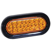 Buyers SL65AO 6-1/2" Oval Amber Strobe Light
