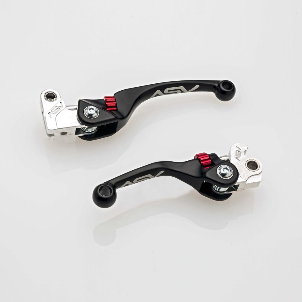 ASV F4 Clutch And Brake Lever Pair Pack Black BCF40107