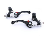 ASV F4 Cable Brake And Clutch Lever Pair Pack With Perch Shorty Black BCF40506YSX