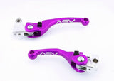 ASV F4 Clutch And Brake Lever Pair Pack Purple BCF40609