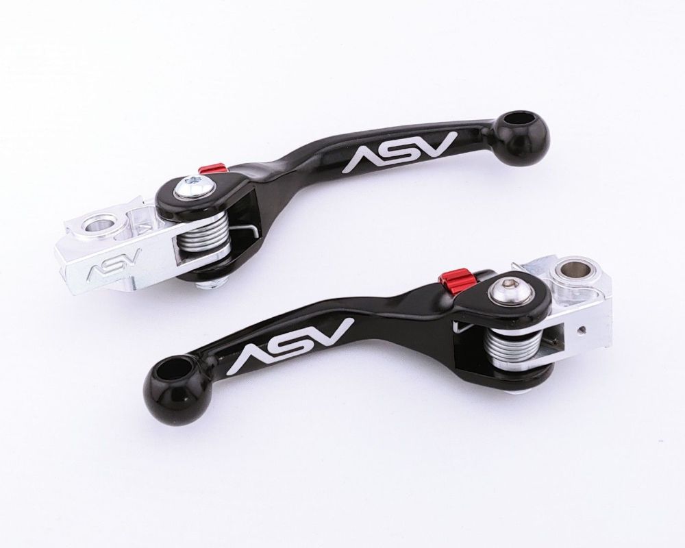 ASV F4 Clutch And Brake Lever Pair Pack Black BCF42304