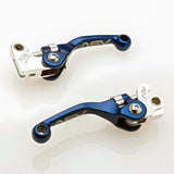 ASV F4 Hydraulic Clutch And Brake Lever Pair Pack Shorty Blue BCF42727