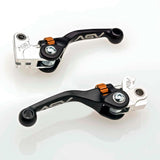ASV F4 Hydraulic Clutch And Brake Lever Pair Pack Shorty Black BCF42727
