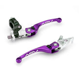 ASV F4 Atv Clutch And Brake Lever Pair Pack With Perch Purple BCF4A106YSX